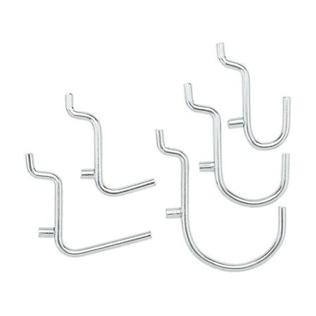 National Hardware 26PC ZN Peg Hooks ASSTD N182-003